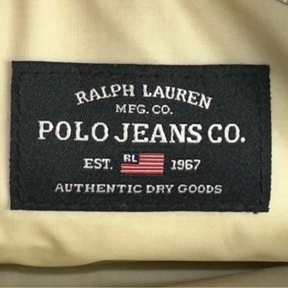 Polo Jeans Co Ralph Lauren Cosmetic Bag iPhone Case Blue with Black Trim